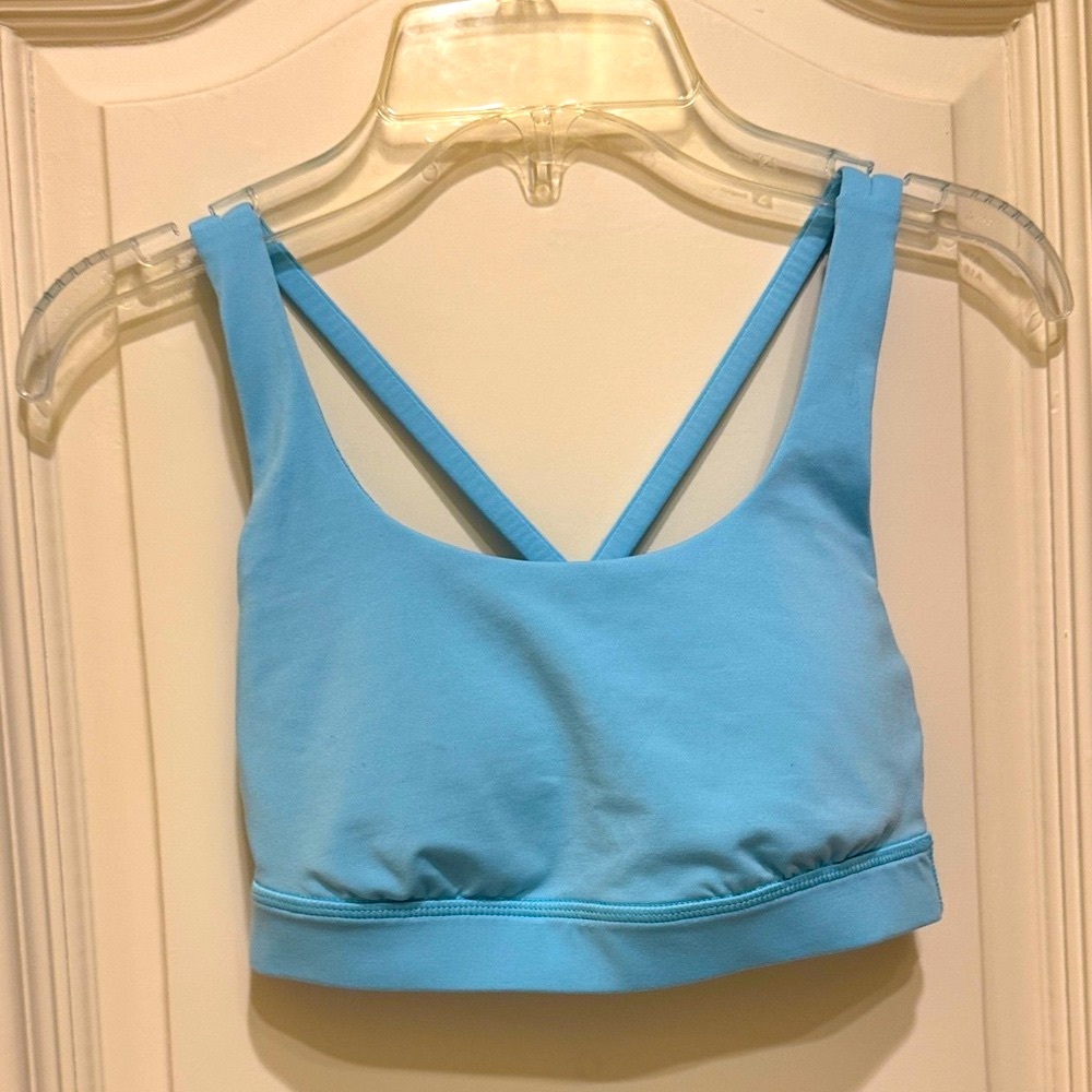 Lululemon Athletica Sky Blue Sports Bra